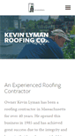 Mobile Screenshot of lymanroofing.com